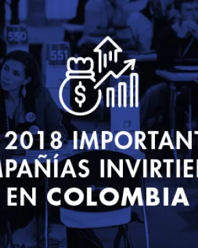 Inversión extranjera gestionada por Procolombia
