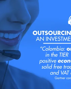 Did you know that the outsourcing of services is an investment opportunity in Colombia?