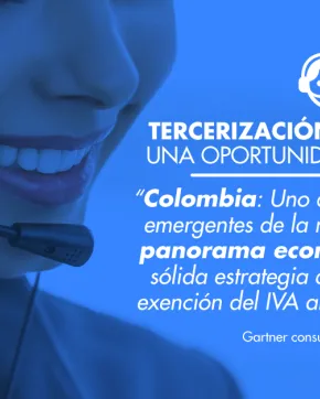 ¿Sabía que una de las oportunidades de inversión en Colombia es la tercerización de servicios?