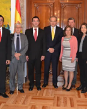 Bucaramanga presenta avances y oportunidades de negocios a empresarios españoles