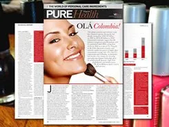 Pure Health Magazine Highlights Colombia as a Cosmetics Research Center 