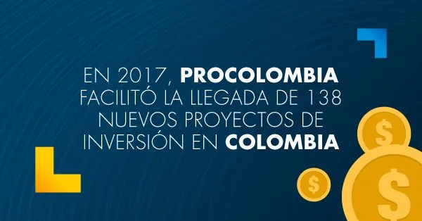 Proyectos de inversión en Colombia con la ayuda de PROCOLOMBIA