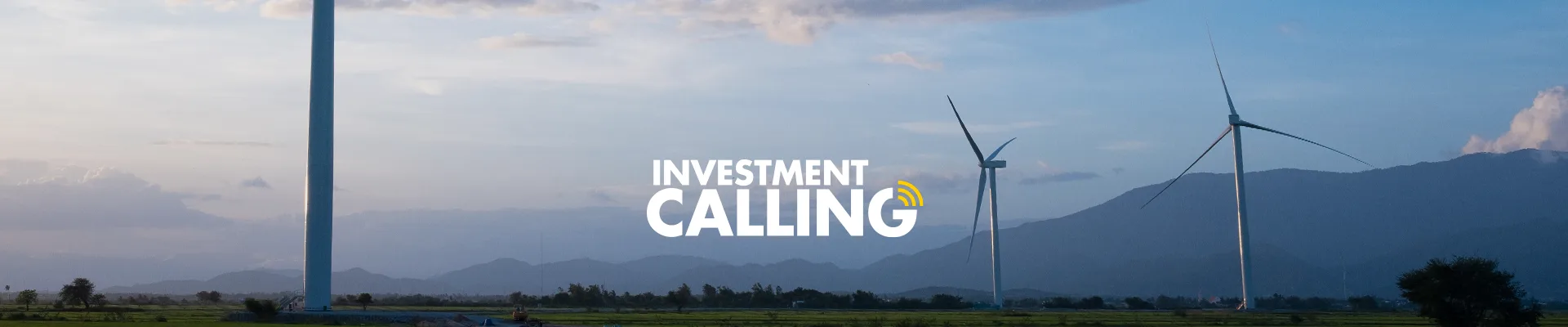 Investment calling.