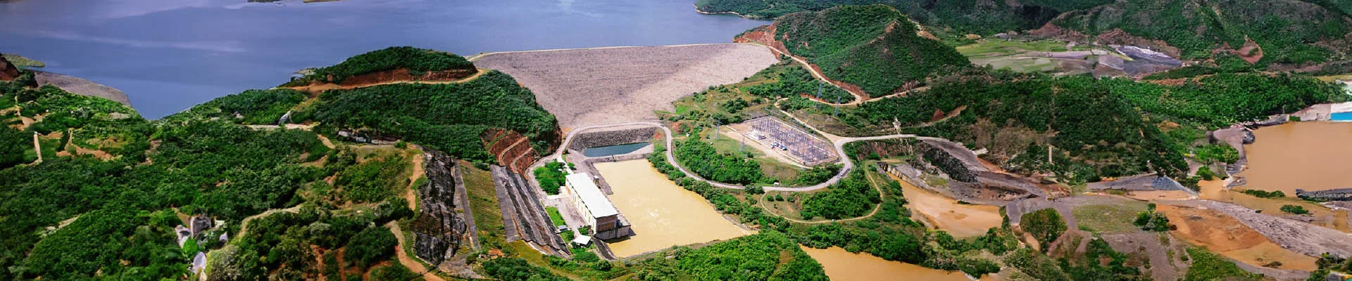 Hydroelectric infrastructure.
