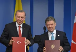 Turkey aims to increase foreign investment in Colombia