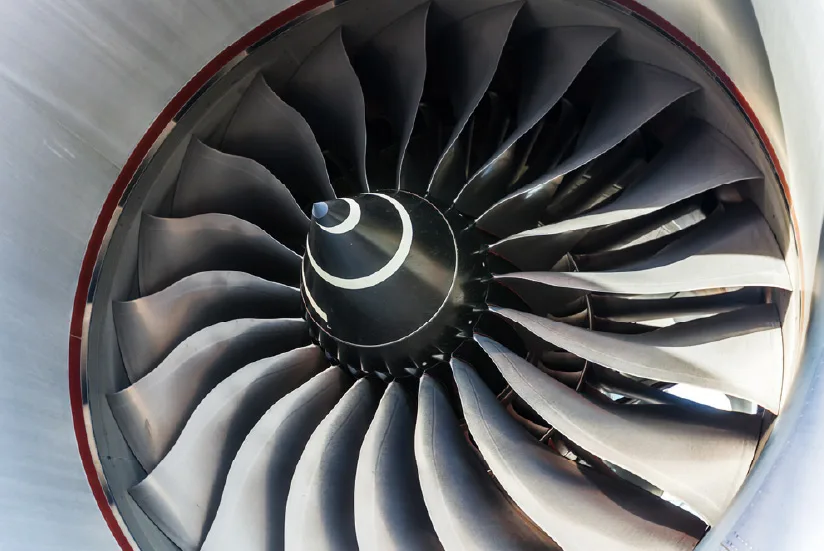 Aircraft part manufacturing.