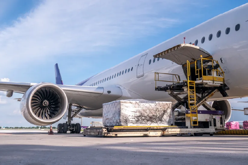 Cargo aircraft in Colombia.