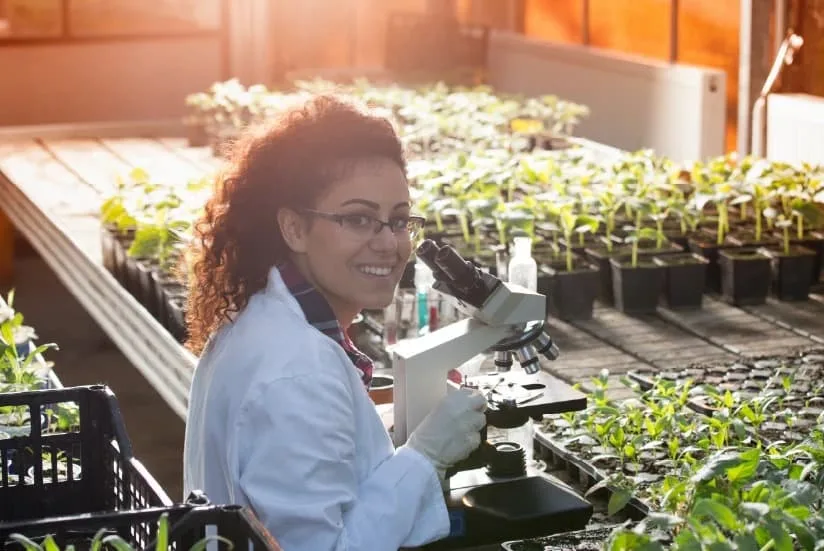 Chemistry studying agrochemicals in Colombia