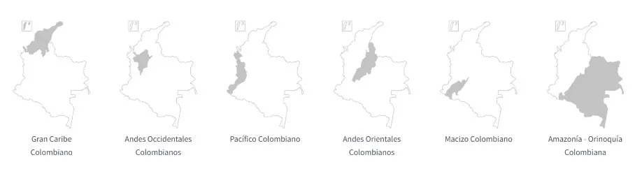 National tourism regions.