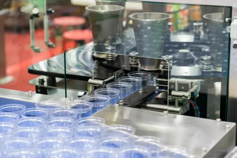 Packaging production in Colombia. 