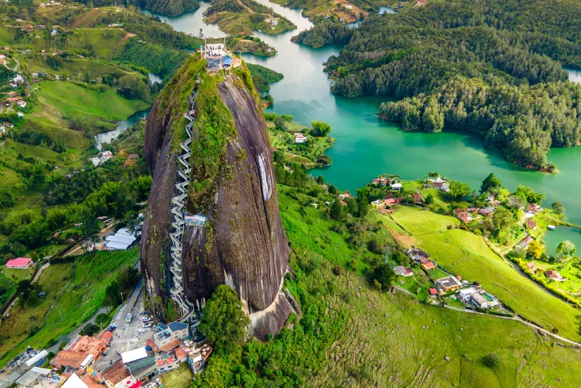 Touristic place in Colombia.