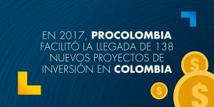 Proyectos de inversión en Colombia con la ayuda de PROCOLOMBIA