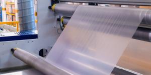 Production machine of innovative plastics.